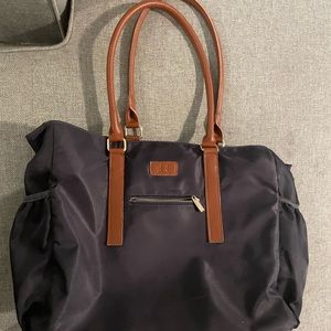 Charcoal gray Teacher Tote